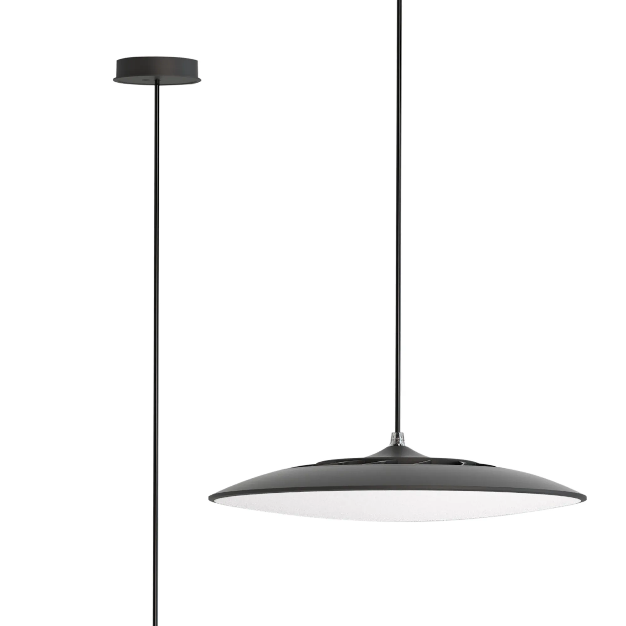 M8106  Slim 25cm Pendant 16W LED 3000K